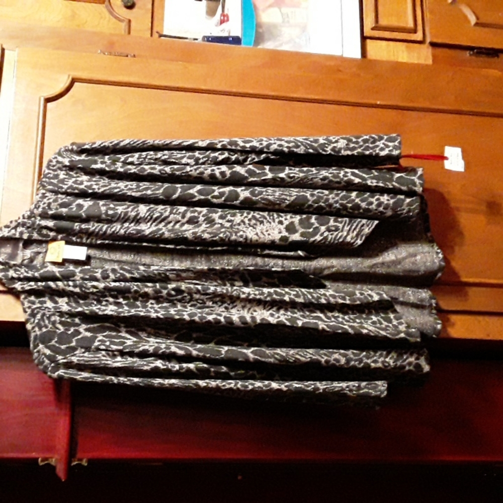NWT Ruby Rd. open front waterfall cardigan